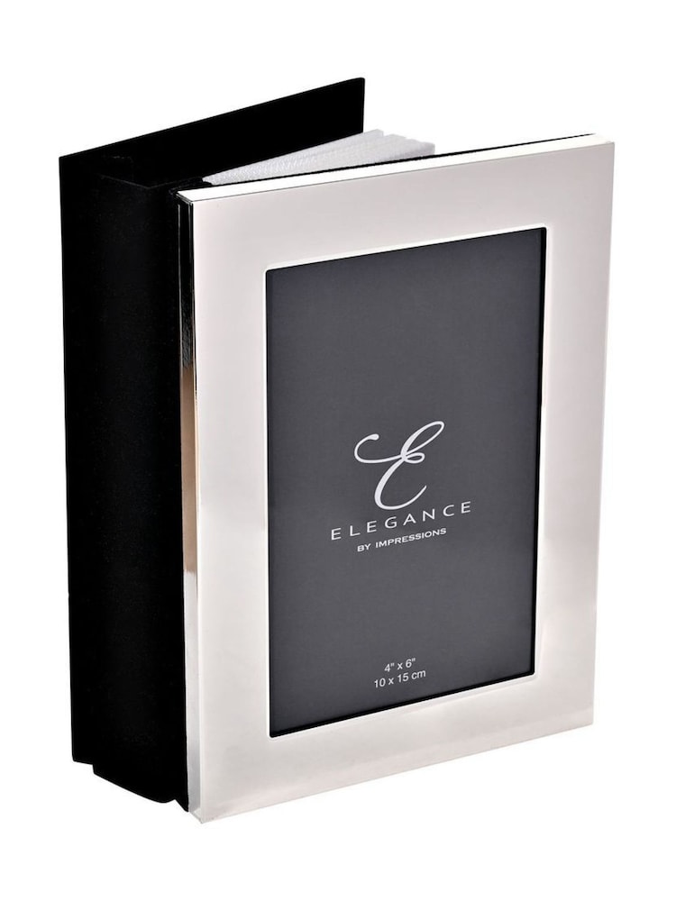 Widdop Silver Shiny Plated Photo Album - Image 1 of 3