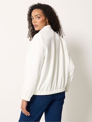 M&Co White Bomber Jacket - Image 2 of 5