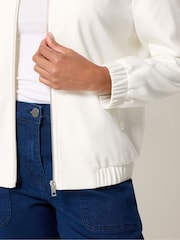 M&Co White Bomber Jacket - Image 4 of 5
