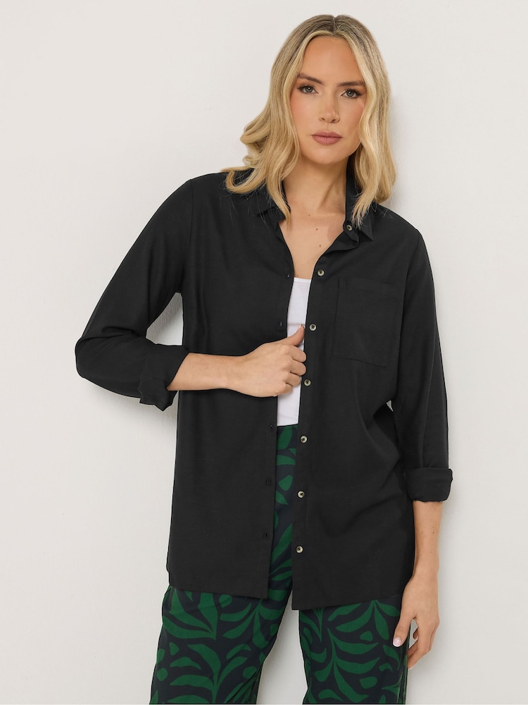 Negro - Camisa de manga larga de Long Tall Sally - Imagen 1 de 6