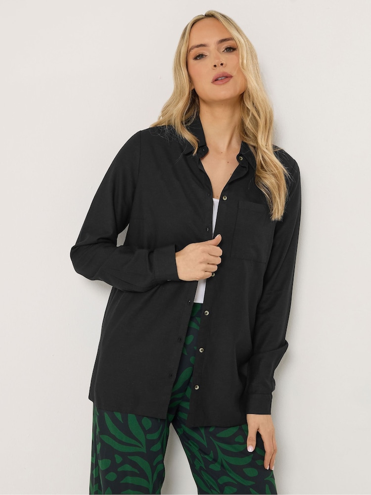 Negro - Camisa de manga larga de Long Tall Sally - Imagen 2 de 6