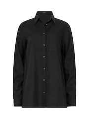 Negro - Camisa de manga larga de Long Tall Sally - Imagen 6 de 6
