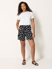 M&Co Black Printed Shorts - Image 2 of 4