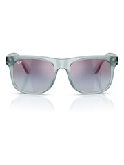 Ray-Ban Blue Junior New Wayfarer Square Sunglasses - Image 1 of 5