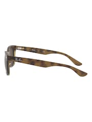 Ray-Ban Brown Junior New Wayfarer Square Sunglasses - Image 10 of 13