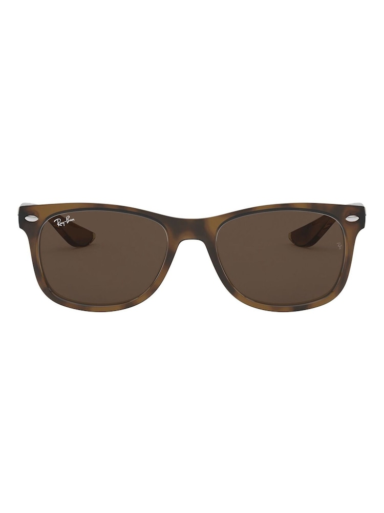 Ray-Ban Brown Junior New Wayfarer Square Sunglasses - Image 13 of 13 Ray-Ban Brown Junior New Wayfarer Square Sunglasses - Image 13 of 13