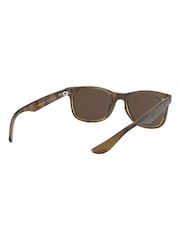 Ray-Ban Brown Junior New Wayfarer Square Sunglasses - Image 8 of 13