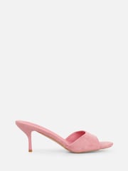 Simmi London Pink Hux Mules - Image 2 of 4