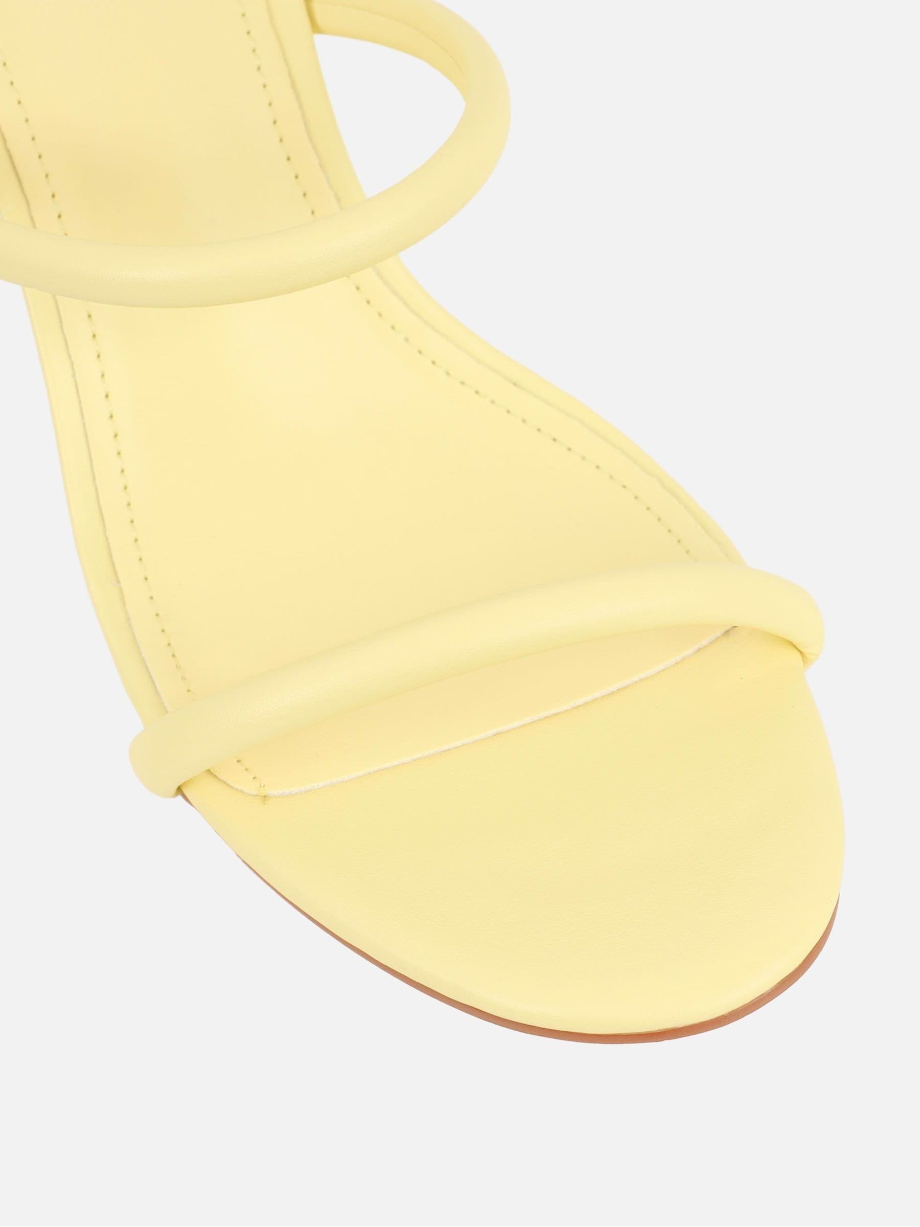 Buy Simmi London Yellow Dianna Wedge Heeled Mules from Next India