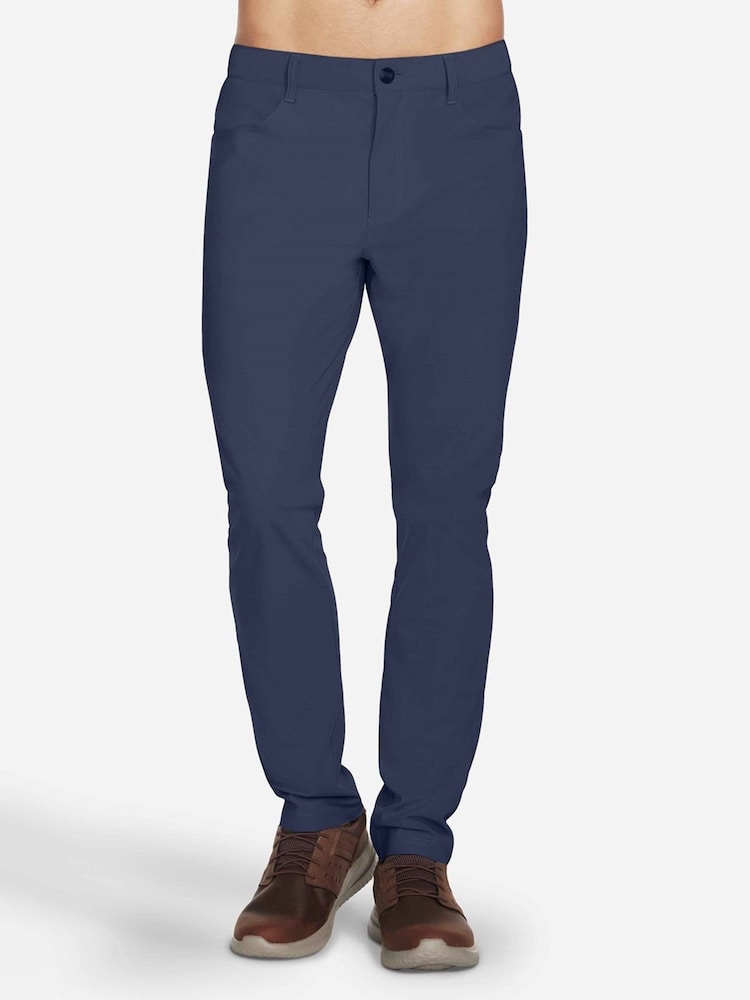 Skechers Blue Premium 5 Pocket Pant Classic - Image 1 of 3
