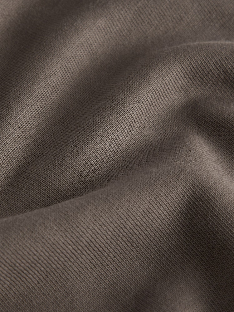 The Set Half Zip Funnel Neck Sweater Neutral Taupe - Image 2 of 3