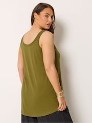 Yours Curve Red 2 Pack Core Vest Tops - Image 4 of 5