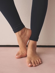 Dark Navy Blue Fleece Lined Thermal Footless Tights 1 Pack - Image 1 of 2