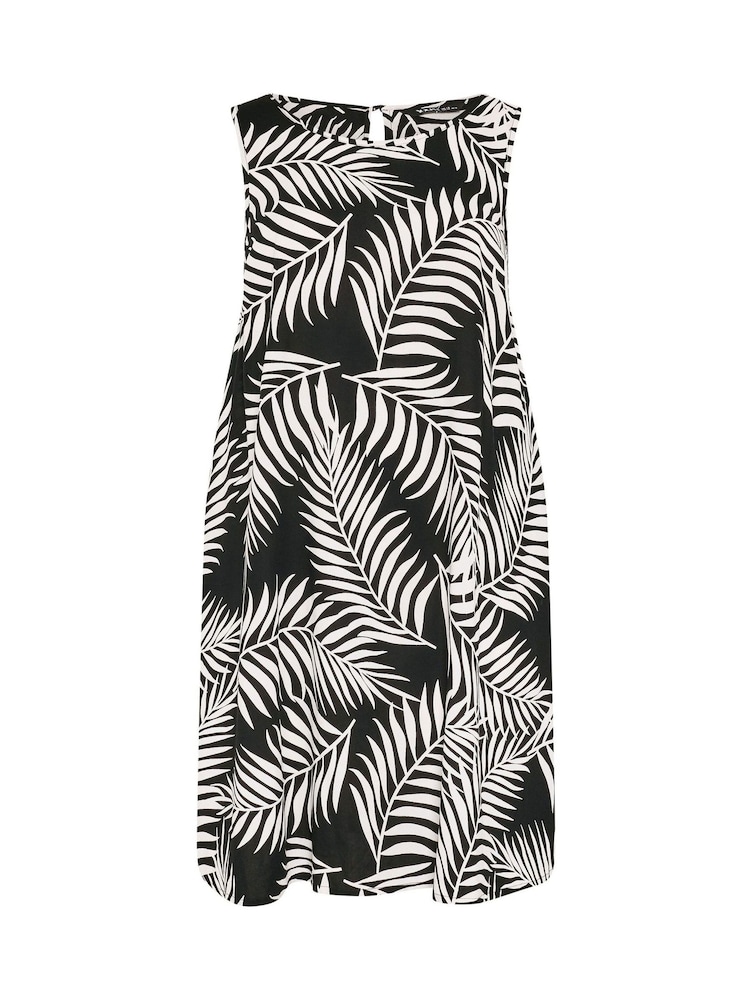 Yours Curve Black Swing Pocket Dress - Image 5 of 5