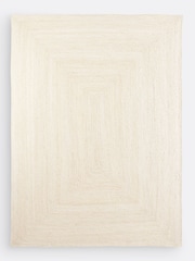 La Redoute Intérieurs Bleached Aftas Rectangular Bleached Jute XL Rug - Image 2 of 4