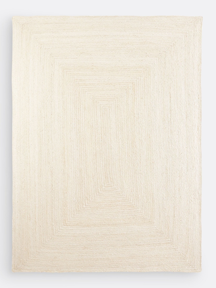 La Redoute Intérieurs Bleached Aftas Rectangular Bleached Jute XL Rug - Image 2 of 4 La Redoute Intérieurs Bleached Aftas Rectangular Bleached Jute XL Rug - Image 2 of 4