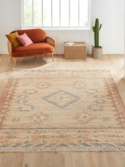 La Redoute Intérieurs Multicolour Navaja Aged Effect Kilim XXL Rug - Image 1 of 4