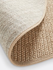 La Redoute Intérieurs Natural Essen Indoor / Outdoor Round Jute-Effect Rug - Image 4 of 4