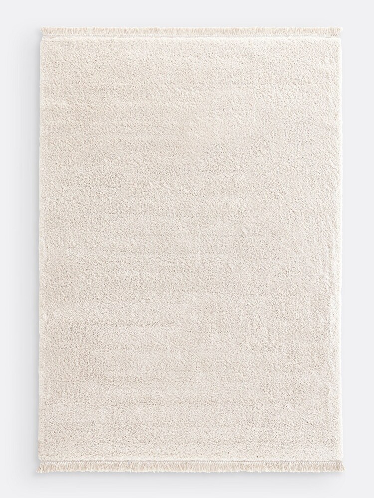 La Redoute Intérieurs Ecru Pita Plain XL Rug - Image 2 of 4