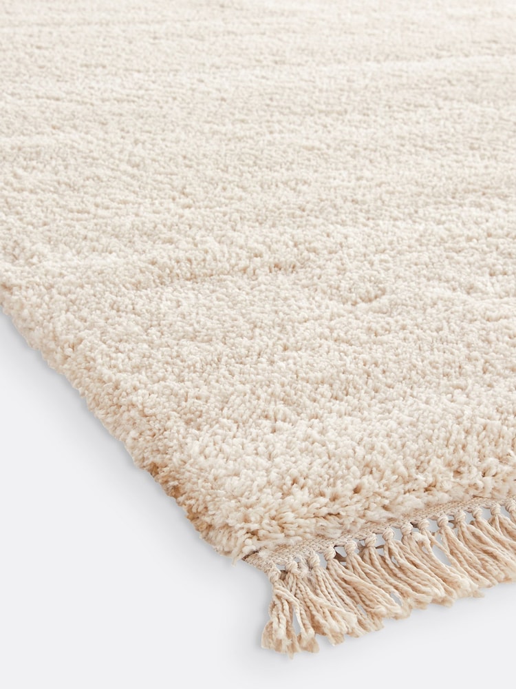 La Redoute Intérieurs Ecru Pita Plain XL Rug - Image 4 of 4