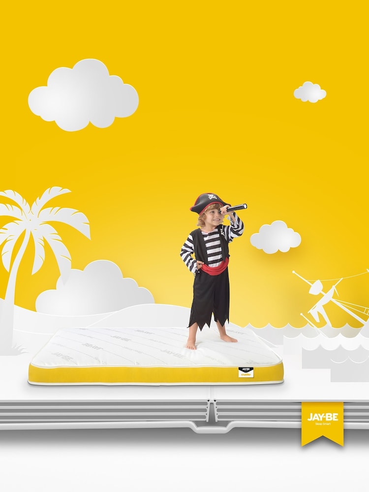 Jay-Be Yellow Anti-Allergy Pocket Sprung Mattress - Image 1 of 6