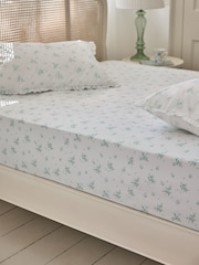 Shabby Chic by Rachel Ashwell® Blue Rosabelle 200 Deep Fitted Thread Count Deep Fitted Sheet - Image 2 of 2