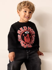 Charcoal Grey Red Hot Chili Peppers Printed Sweatshirt (3mths-8yrs) - Image 2 of 3