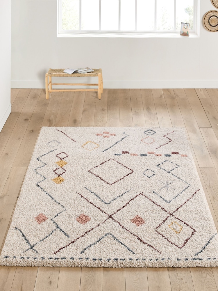 La Redoute Intérieurs Multicolour Kiana Berber-Style Rug - Image 1 of 4