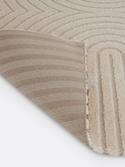 La Redoute Intérieurs Ecru Lodgo Geometric Rug - Image 4 of 4