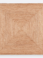 La Redoute Intérieurs Natural Aftas Square Jute Rug - Image 2 of 4