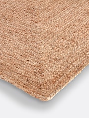 La Redoute Intérieurs Natural Aftas Square Jute Rug - Image 3 of 4