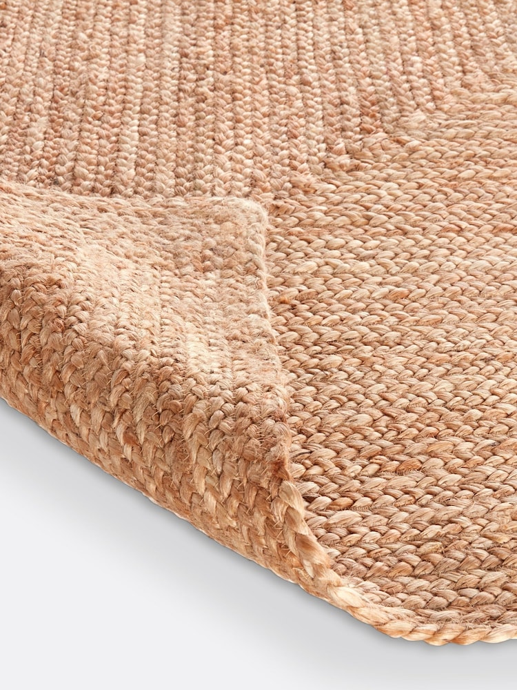 La Redoute Intérieurs Natural Aftas Square Jute Rug - Image 4 of 4