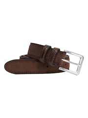 Dune London Brown Overturn Belt - Image 1 of 3