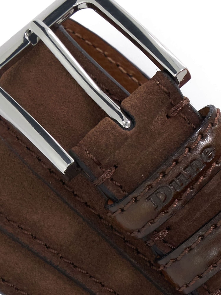 Dune London Brown Overturn Belt - Image 3 of 3