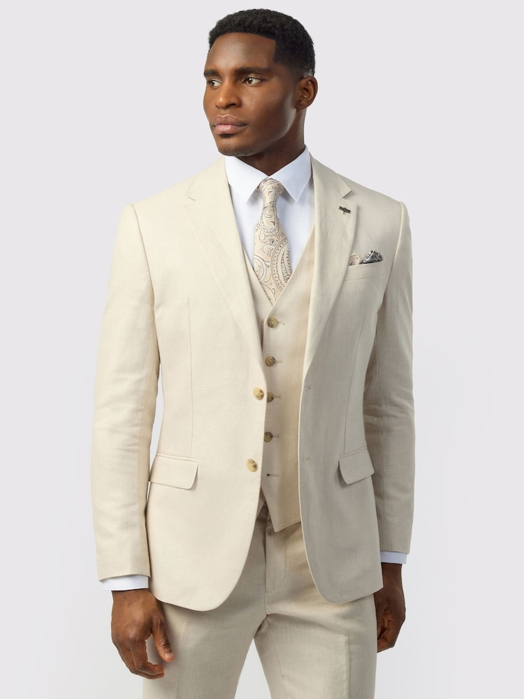 Ted Baker Tailoring Linen Cotton Suit Jacket - 圖片 1/5