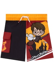 Character Black Harry Potter Swimming Shorts - Image 1 of 12