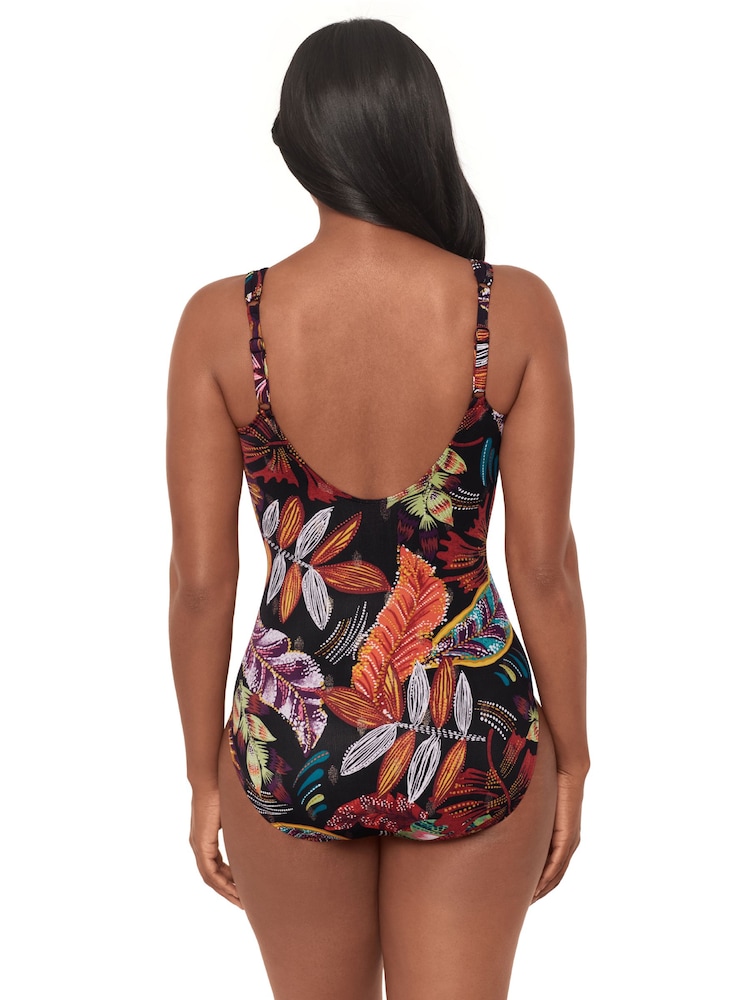 Miraclesuit Black Pluma Orla Madero Hidden Underwire Swimsuit with Firm Tummy Control - Image 2 of 4