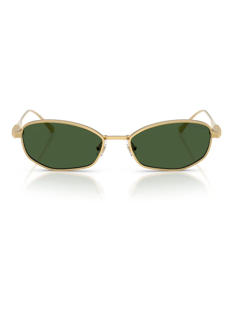 Swarovski Gold 0Sk7042 Pillow Sunglasses - Image 1 of 5