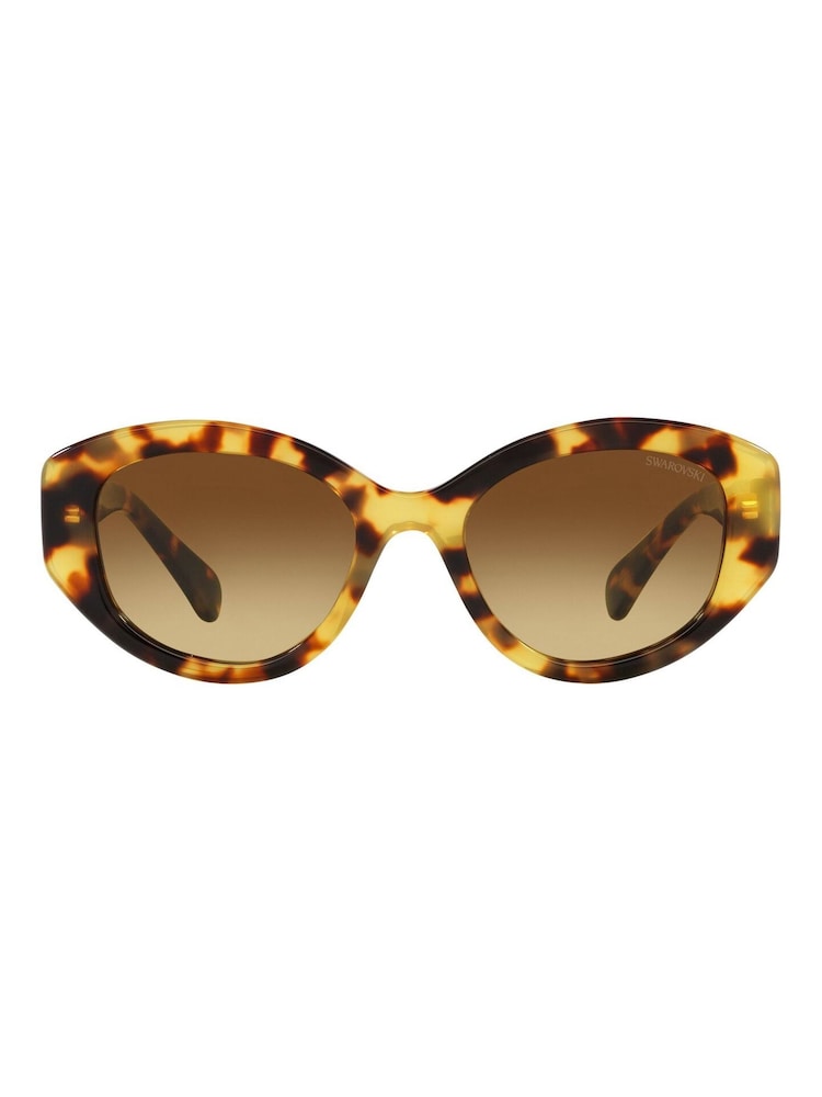 Swarovski Brown 0Sk6005 Irregular Sunglasses - Image 13 of 13 Swarovski Brown 0Sk6005 Irregular Sunglasses - Image 13 of 13