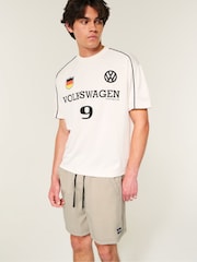 Hollister Brown Festival Shorts - Image 1 of 4