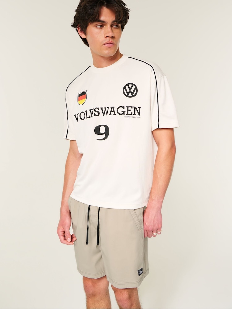 Hollister Brown Festival Shorts - Image 1 of 4
