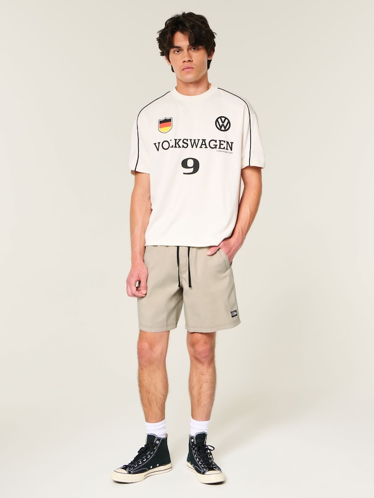 Hollister Brown Festival Shorts - Image 2 of 4