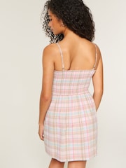 Hollister Pink Button Through Mini Dress - Image 2 of 3