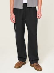 Hollister Black Baggy Cuffed Joggers - Image 1 of 5