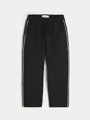Hollister Black Baggy Cuffed Joggers - Image 4 of 5