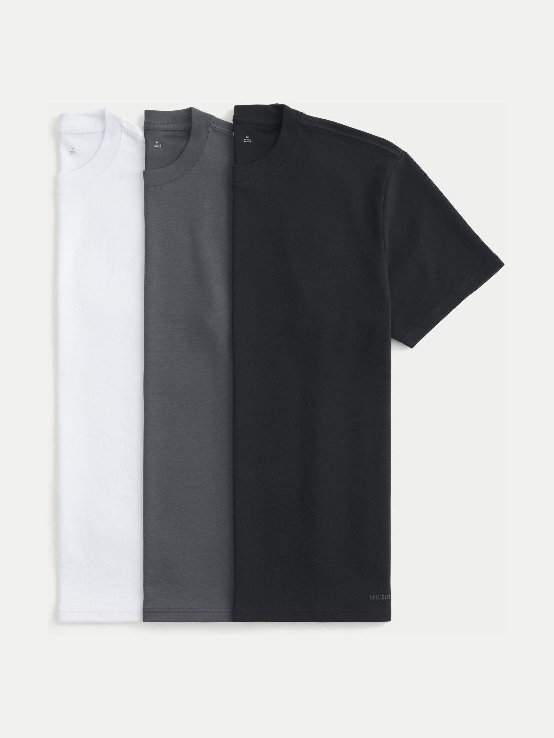 Buy Hollister White Everyday T-Shirt 3 Pack from Next USA