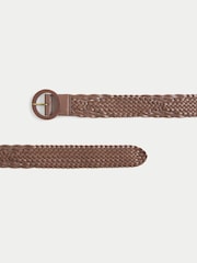 Hollister Brown Braided Surf Belt - Image 2 of 2