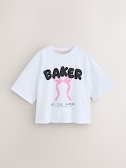 Baker by Ted Baker 3 Pack Oversized Bow Graphic T-Shirts - Larawan 4 ng 10