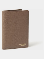 Osprey London Brown The Core Leather Passport Cover - Image 2 of 5