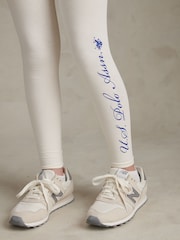 U.S. Polo Assn Blue Graphic Boxy Sweat & Leggings Set - Image 6 of 11